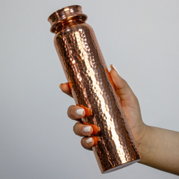 قمقمه مسی طرح چکشی کد ZH166