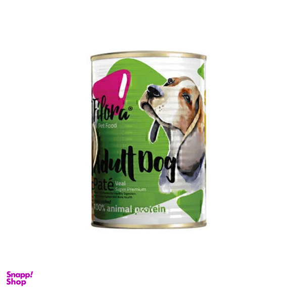 کنسرو غذای سگ فیفورا مدل گوشت گوساله وزن 400 گرم