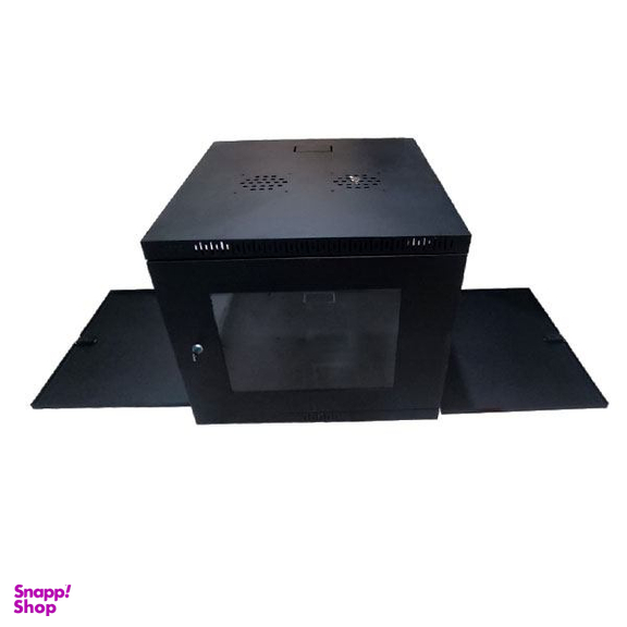 رک شبکه مدل دیواری 9 یونیت عمق 60 سانتی‌ متر