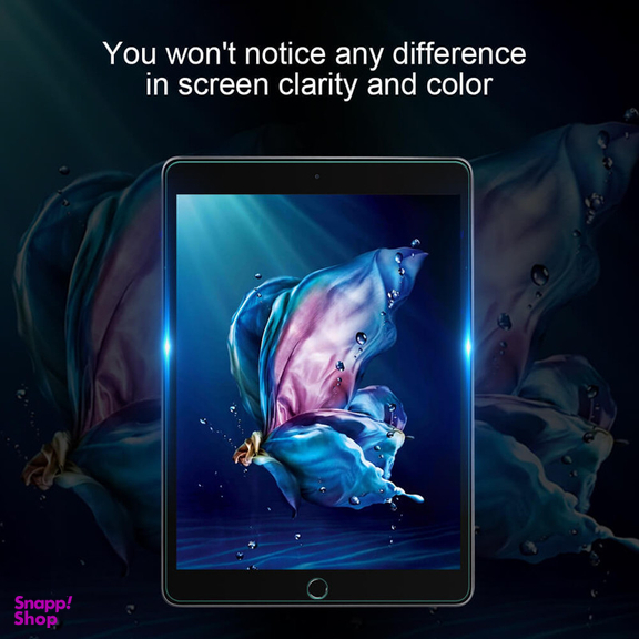 محافظ صفحه نمایش 5D اپیکوی مدل Super Power مناسب برای تبلت اپل iPad 10.2 (2021)/ iPad 10.2 (2020)/ iPad 10.2 (2019)