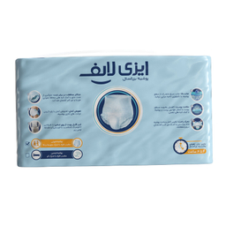 پوشینه بزرگسال ایزی لایف کد 001 سایز کوچک بسته 14 عددی