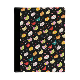 کلاسور ترمه طراحان ایده مدل پترن گربه های رنگارنگ کد strm0199