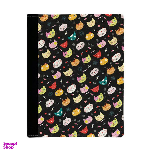 کلاسور ترمه طراحان ایده مدل پترن گربه های رنگارنگ کد strm0199