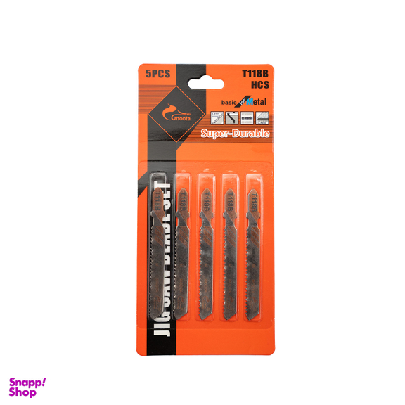 تیغ عمودبر آهن موتا کد T118B بسته 5 عددی