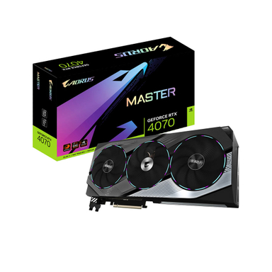 کارت گرافیک گیگابایت مدل AORUS GeForce RTX 4070 Ti MASTER 12GB