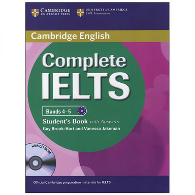 کتاب complete IELTS bands 4-5 اثر Guy Brook-Hart and Vanessa Jakeman انتشارات زبان مهر به همراه سی دی