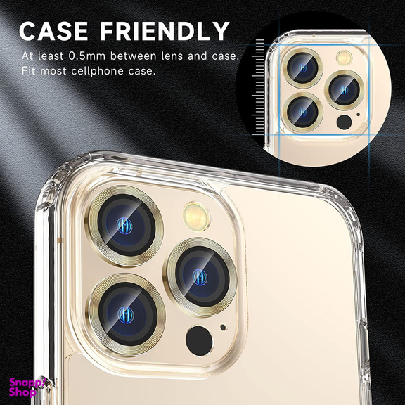 محافظ لنز دوربین اپیکوی مدل HD-ColorLenz مناسب برای گوشی موبایل اپل Iphone 14 Pro Max / 14 Pro