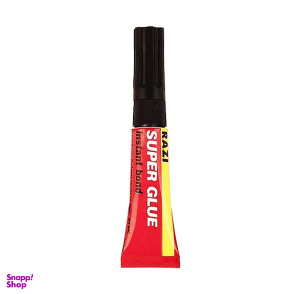 چسب قطره ای رازی مدل Super Glue حجم 3 میلی لیتر مجموعه 4 عددی