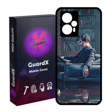 کاور گارد ایکس طرح شرلوک مدل Glass10519 مناسب شیائومی Poco F5/Redmi Note 12 Turbo