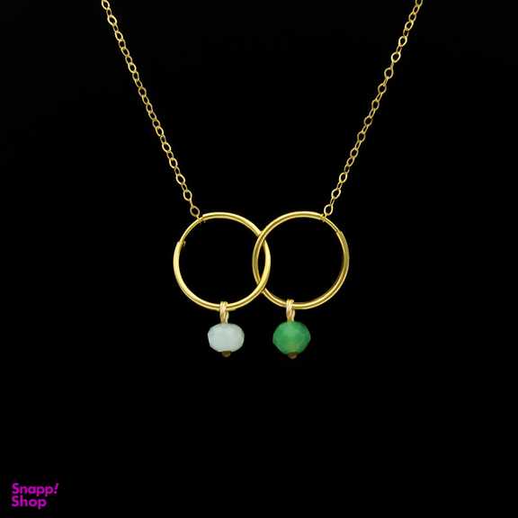 گردنبند طلا 18 عیار زنانه کاپانی مدل kn073