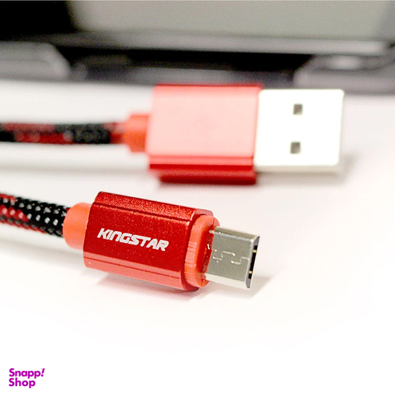 کابل تبدیل USB به microUSB کینگ استار مدل K21a طول 1 متر