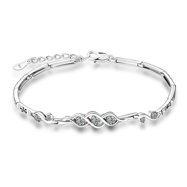 دستبند نقره زنانه کد N2159