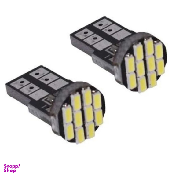 لامپ چراغ کوچک خودرو مدل 10 LED کد 0214 بسته 2 عددی