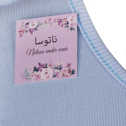 بادی زنانه ناتوسا مدل NT785-2 رنگ آبی
