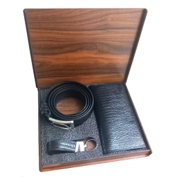 ست هدیه مردانه چرم طبیعی کد 3352