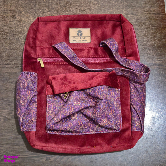 کوله پشتی زنانه یوتاب مدل مخمل SE-08