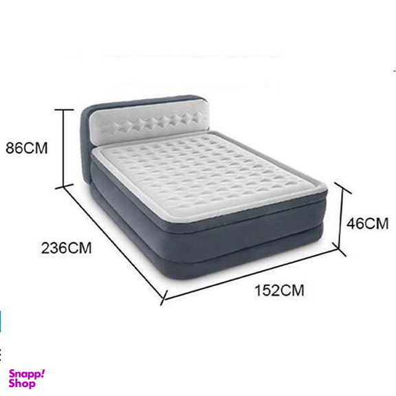 تخت بادی دونفره تاجدار اینتکس مدل 64448GB