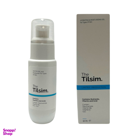 ژل آبرسان و مرطوب کننده تیلسیم مدل WG مناسب انواع پوست حجم 50 میلی لیتر