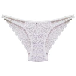 ست شورت و سوتین زنانه ماییلدا مدل فنردار گیپوری کد 4691-8585 رنگ سفید