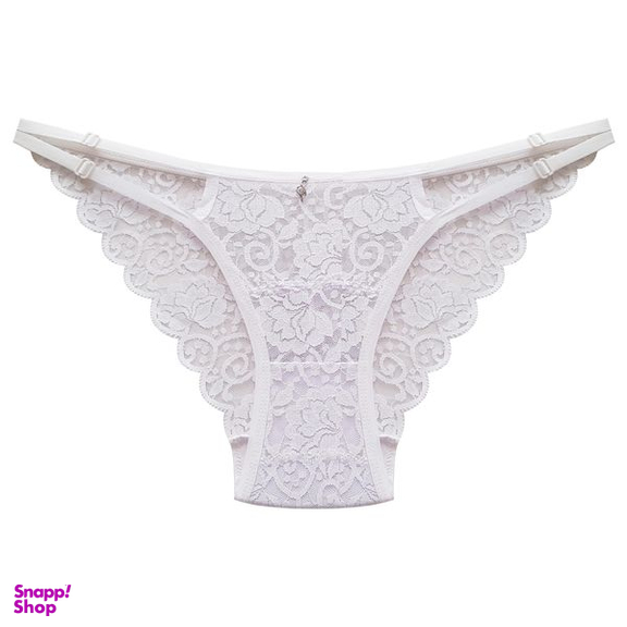 ست شورت و سوتین زنانه ماییلدا مدل فنردار گیپوری کد 4691-8585 رنگ سفید