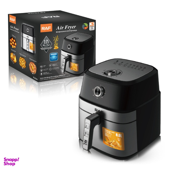 سرخ کن بدون روغن 8 لیتر راف مدل R-5319