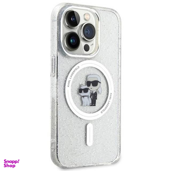 کاور گوشی موبایل کارل لاگرفلد مدل Magsafe مناسب برای اپل iPhone 15 Pro