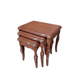 میز عسلی کد SH300 مدل سلطنتی مجموعه 3 عددی