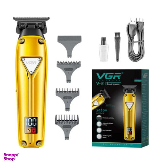 ماشین اصلاح مو سر و صورت وی جی ار مدل V-912