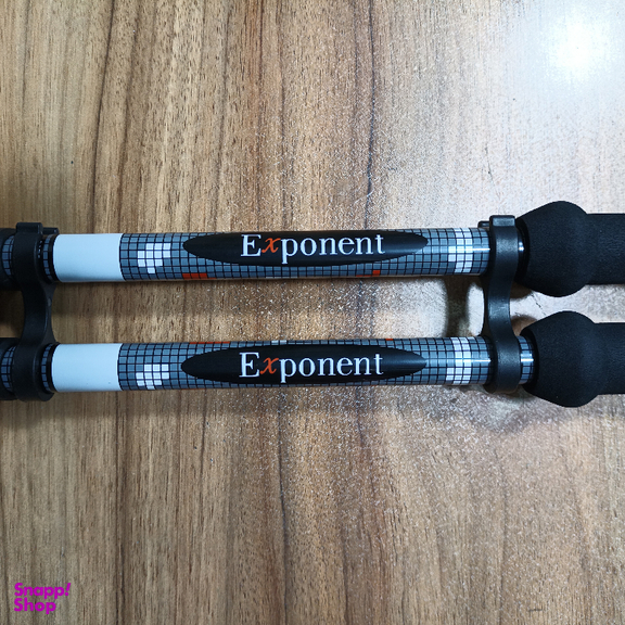 عصای کوهنوردی اکسپوننت مدل شطرنجی کد 708 بسته 2 عددی