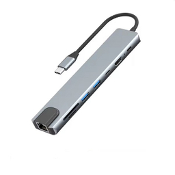هاب 8 پورت Type-C مدل HT-C8-3