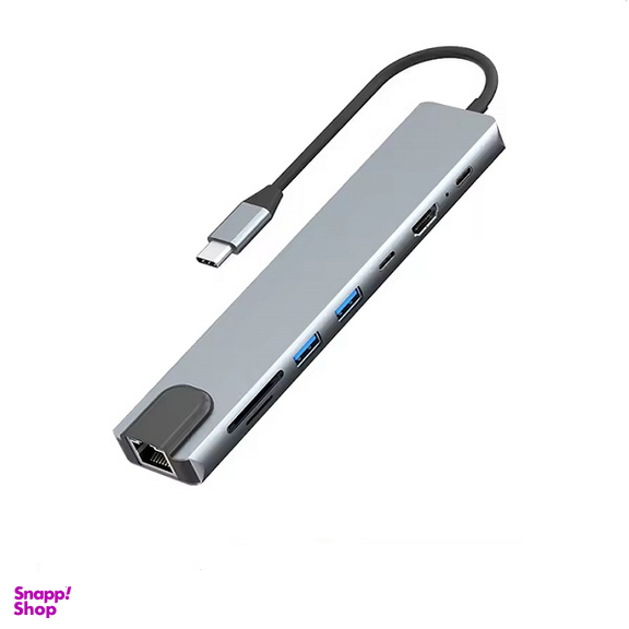 هاب 8 پورت Type-C مدل HT-C8-3
