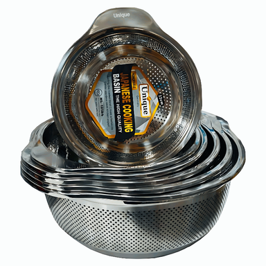 آبکش آشپزخانه یونیک کد RAGA مجموعه 6 عددی