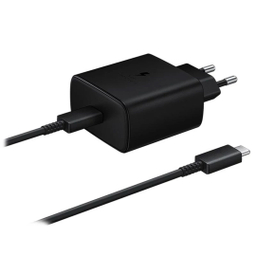 شارژر دیواری 45 وات سامسونگ مدل EP TA845 کد 791 به همراه کابل تبدیل USB-C