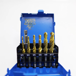 ست رابط و قلاویز بیت خور مدل وایکینگ کد YP-ALA-07 سایز 10-3 میلی متر مجموعه 7 عددی