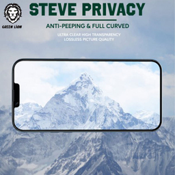 محافظ صفحه نمایش حریم شخصی گرین مدل Steve Privacy مناسب برای گوشی موبایل اپل iPhone 13 pro max /14 Plus