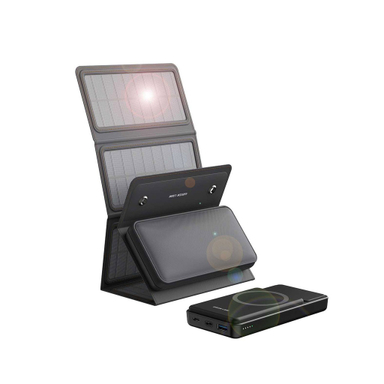 پاوربانک خورشیدی 10000 میلی آمپر ساعت گرین لاین مدل Solar Max