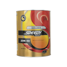 روغن موتور اسپیدی طلایی مدل 20w-50 حجم 3.750 لیتر