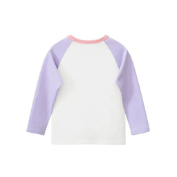 تی شرت آستین بلند دخترانه هومنیتی مدل WYKGTS3063