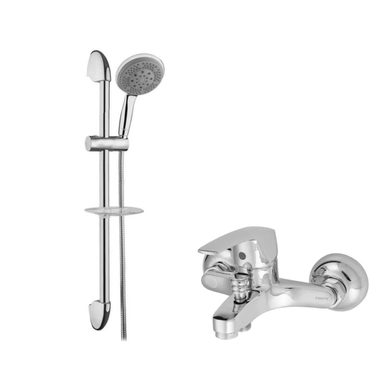 شیر حمام فاخته مدل مارگارت به همراه علم دوش