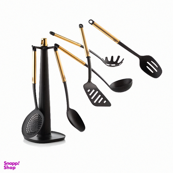 ست کفگیر و ملاقه 7 پارچه کی زد پی مدل رویال کد 001