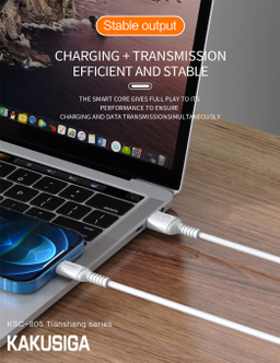 کابل تبدیل USB به LIGHTNING کاکو مدل KSC-805 به طول 1 متر