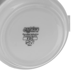 پیاله دسته دار 10 سانتی متری چینی زرین ایران مدل هتلی ۴۹ درجه عالی