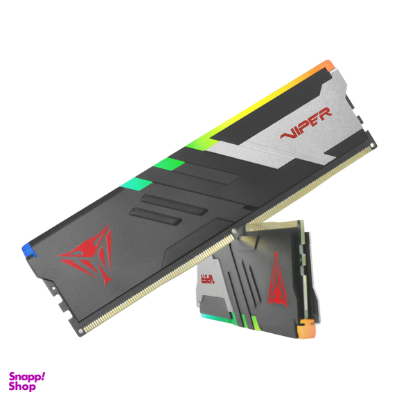 رم DDR5 دو کاناله 6200 مگاهرتز پتریوت مدل وایپر ونوم ظرفیت 32 گیگابایت