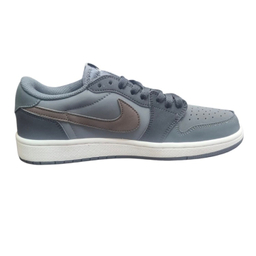 کفش مردانه طرح نایک جردن مدل تراویس خیابانی کد 773 رنگ خاکستری