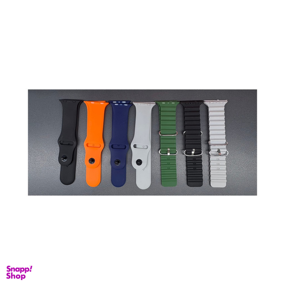 ساعت هوشمند کیکویر مدل kw30 max with 7 band سایز 45 میلی متر به همراه بند سیلیکونی