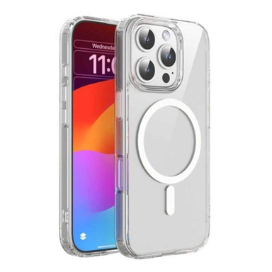 کاور گوشی موبایل مدل Transparent Mag Safe شفاف مناسب اپل iPhone 16 Pro