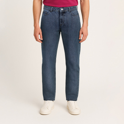 شلوار جین مردانه ایزی دو مدل 102/1 رنگ آبی تیره