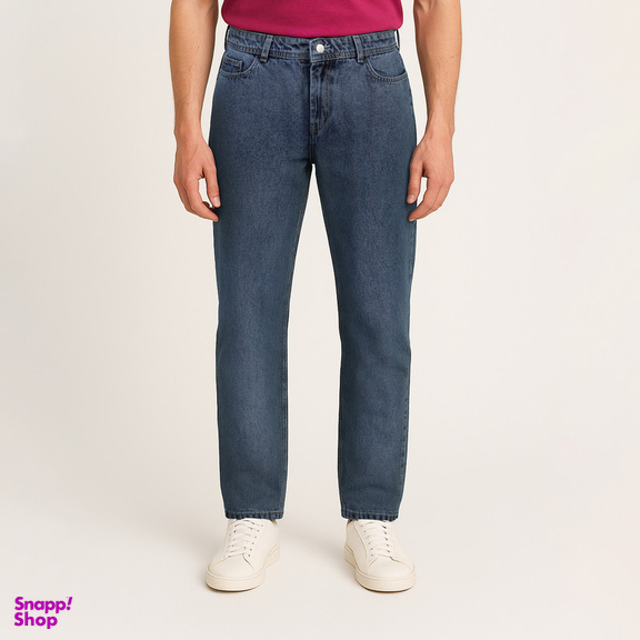 شلوار جین مردانه ایزی دو مدل 102/1 رنگ آبی تیره