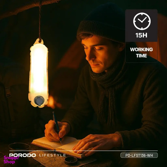 چراغ بادی سفری پرودو مدل PD-LFST136-WH