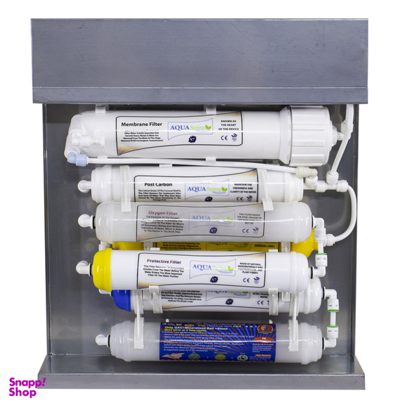 دستگاه تصفیه کننده آب آکوآ اسپرینگ مدل RO-S7-KZ 7800 به همراه فیلتر مجموعه 4 عددی